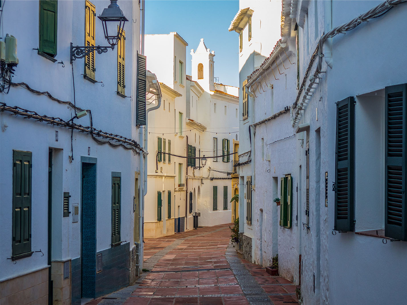 Mediterranean street scene